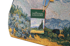COLL-ART-VG-WHEAT | Van Gogh Wheatfield College/Shoulder Tote Bag