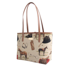 COLL-HOR | Horse College/Shoulder Tote Bag
