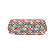 COLL-MTRI | Multicolor Triangle College/Shoulder Tote Bag