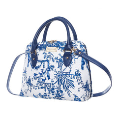 CONV-BM-CHINO | Chinoiserie Convertible Top Handle Purse Handbag