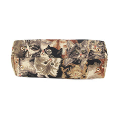 CONV-CAT | Cat Convertible Top Handle Purse Handbag