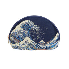 COSM-BM-WAVE | British Museum  Great Wave off Kanagawa Cosmetic Make Up Bag