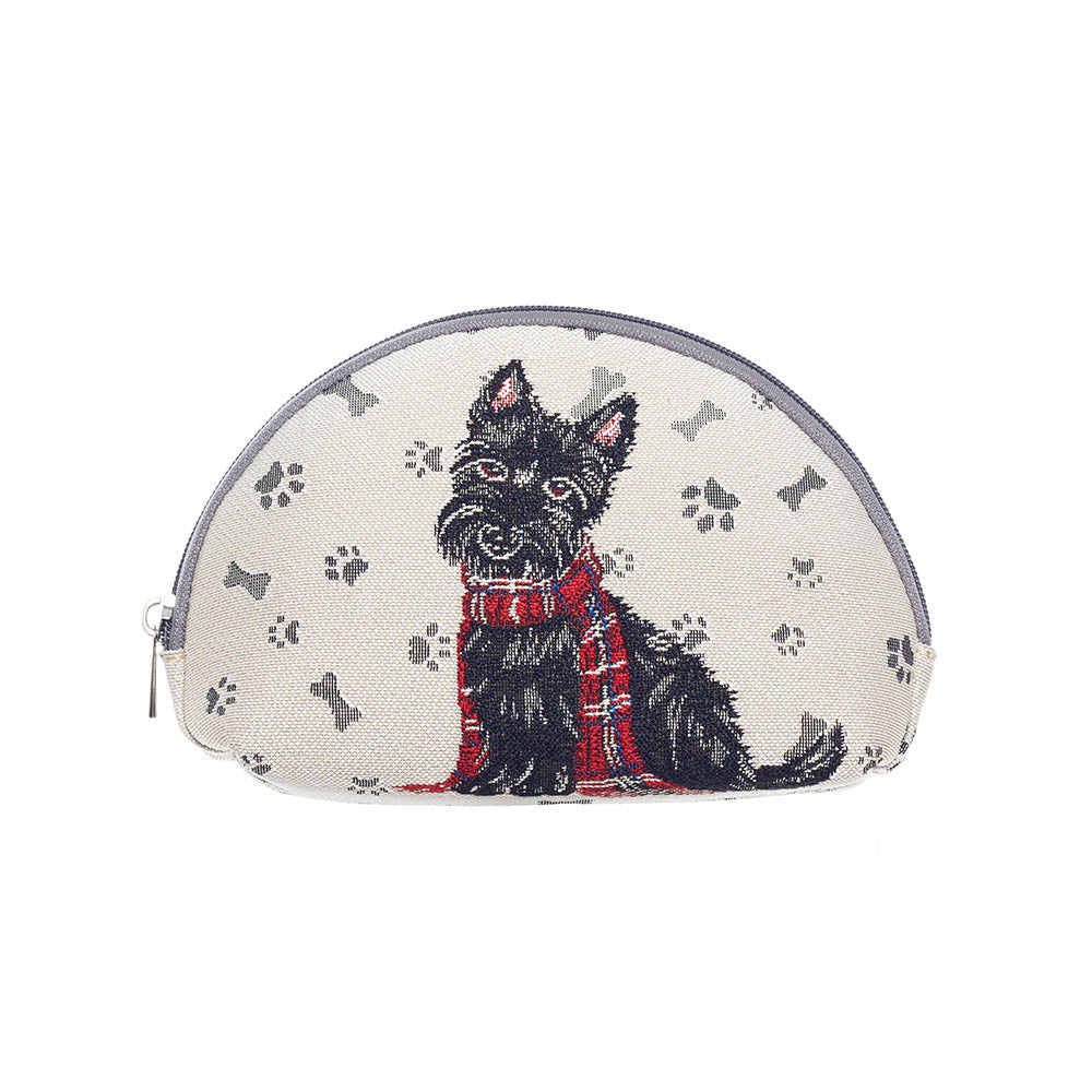 COSM-SCOTTIE | Scottie Dog Cosmetic Make Up Bag