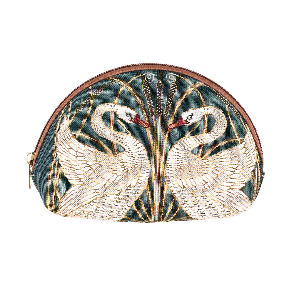 COSM-SWAN | Swan Rush and Iris Cosmetic Make Up Bag