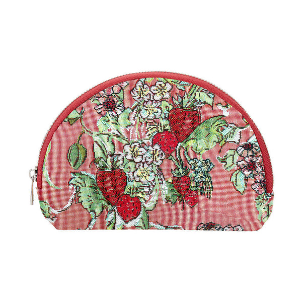 COSM-WLSTRW| Wild Strawberry Cosmetic Make Up Bag