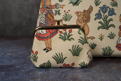 FRMP-ALICE | CHARLES VOYSEY ALICE IN WONDERLAND CHANGE CLASP PURSE WALLET