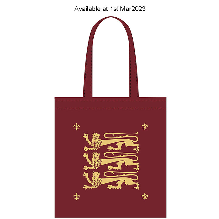 FLAT-3LION-RD |  Three Lion Red FLAT BAG