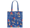 FLAT-PADDBL |  PADDINGTON BEAR BLUE FLAT BAG