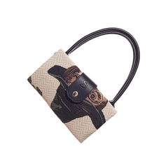 FOLD-BTH-MAGICCAT | Magic Cat Beige Folding Bag