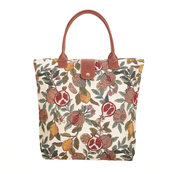 FOLD-POMEGRA| POMEGRANATE LEMON FOLDING BAG