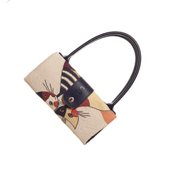 FOLD-RWC-COPPIA | Cappia Cat Beige Folding Bag