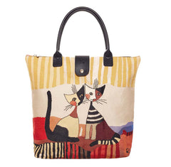 FOLD-RWC-COPPIA | Cappia Cat Beige Folding Bag