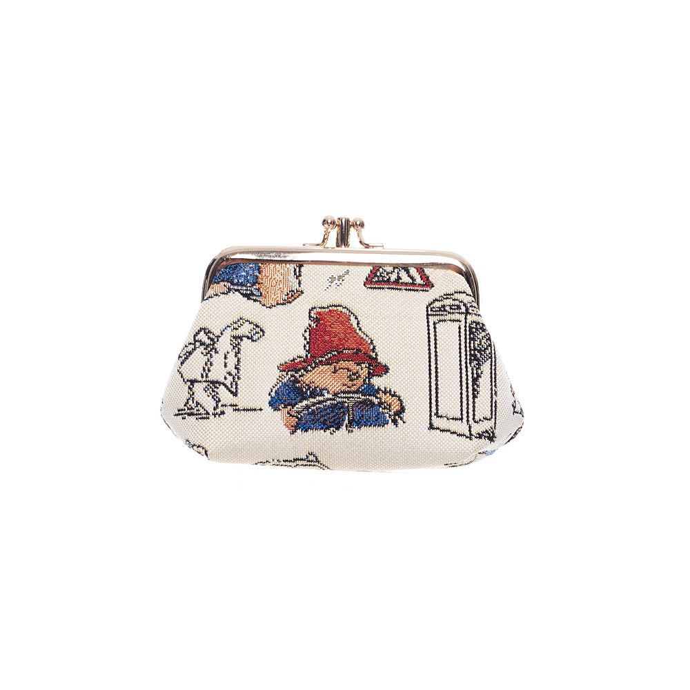 FRMP-PADD | Paddington Bear Coin Clasp Frame Purse