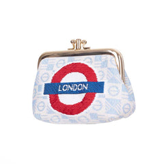 FRMP-TFL-ROUNDEL | TfL© Roundel Coin Clasp Frame Purse