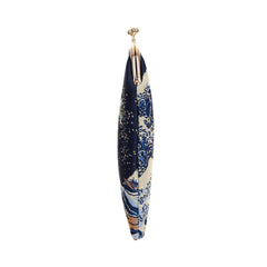 GPCH-BM-WAVE | Great Wave off Kanagawa Navy Blue Glasses Pouch/Case