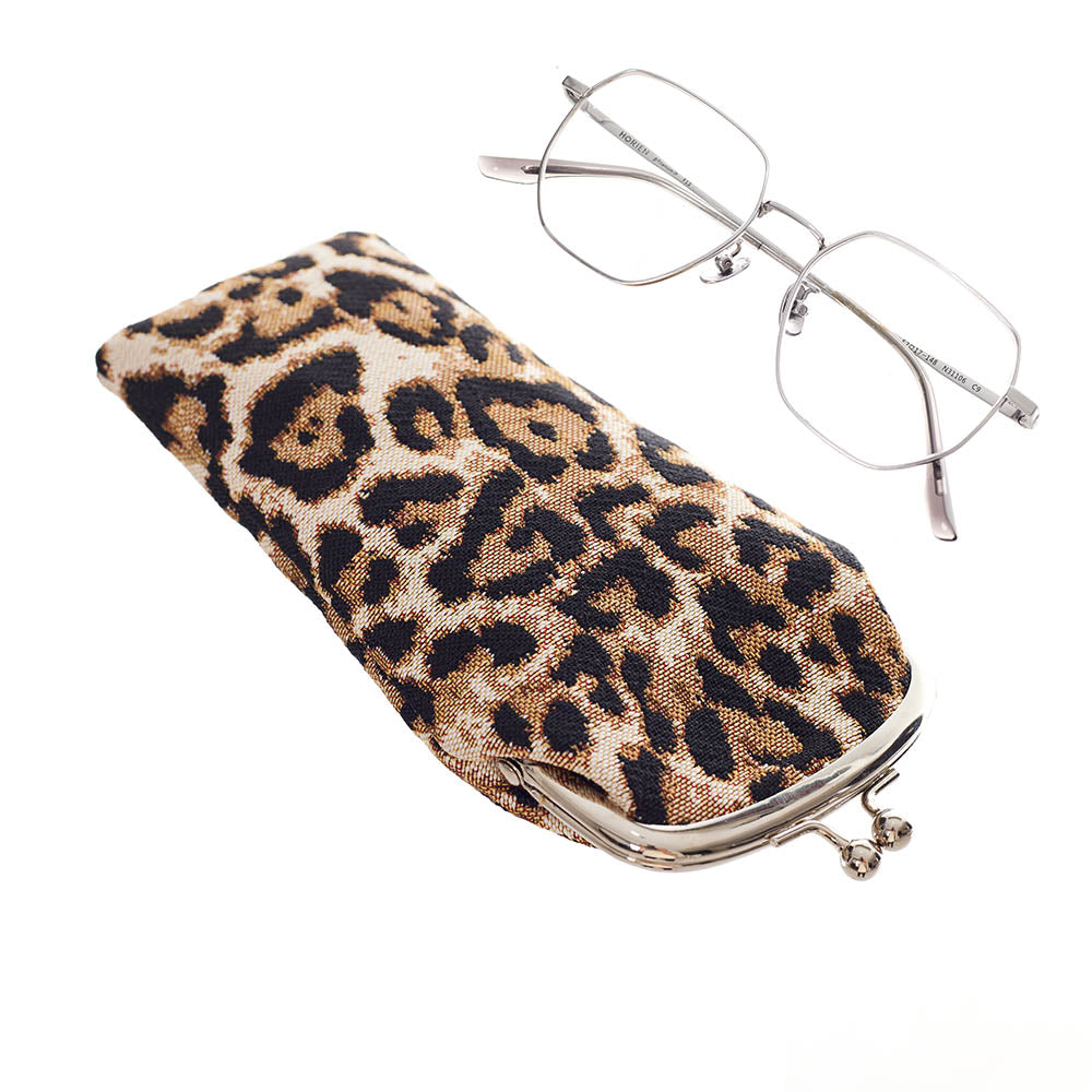 GPCH-LEOPARD | Leopard Glasses Pouch