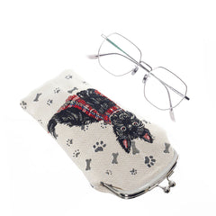 GPCH-SCOTTIE| Scottie Dog Glasses Pouch