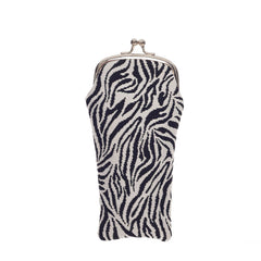 GPCH-ZEBRA | Zebra Glasses Pouch