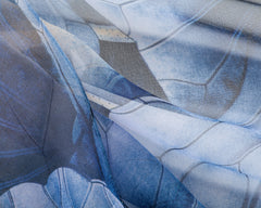 SC-Chiffon Lotus Navy | Chiffon Scarf