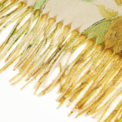 SC-PASH-ART-SUNF | Van Gogh Sunflower Yellow Art Pashmina