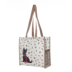 SHOP-SCOTTIE| Scottie Dog SHOPPER BAG