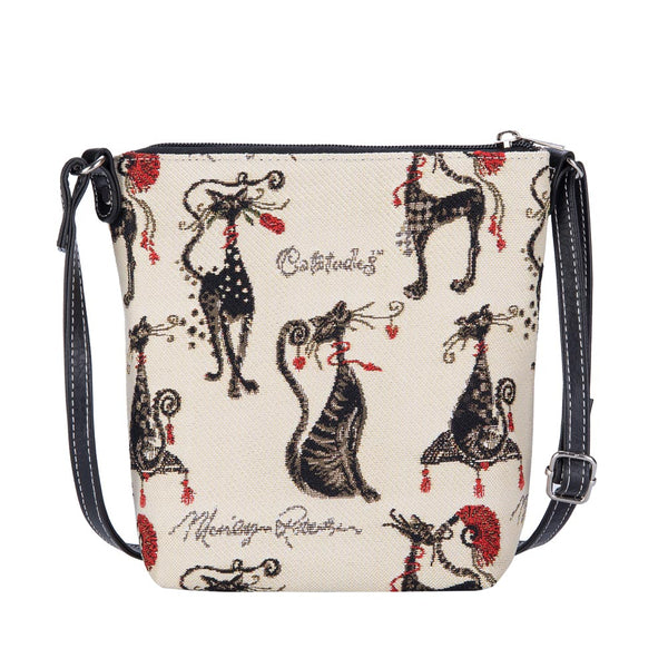 SLING-CUDE | MARILYN ROBERTSON CATITUDES SLING BAG PURSE CROSSBODY