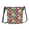 SLING-MTRI | MULTICOLOR TRIANGLE SLING BAG PURSE CROSSBODY