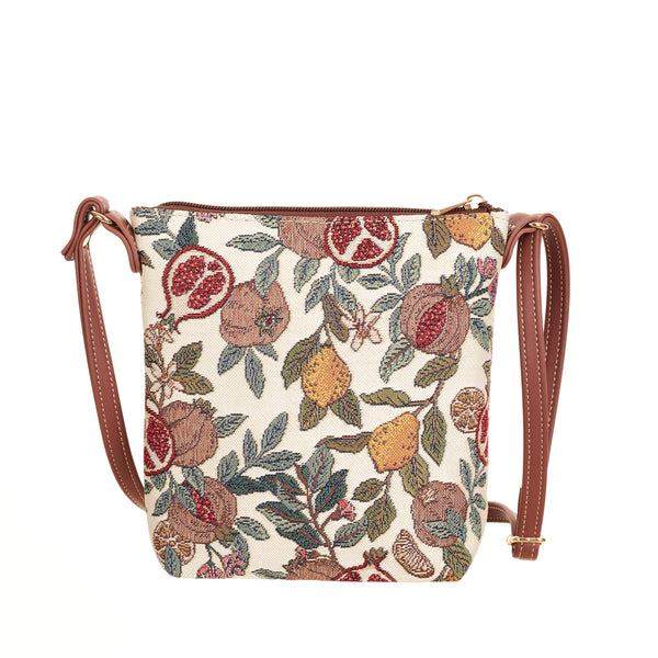 SLING-POMEGRA | Pomegranate Lemon Sling Bag Purse Crossbody