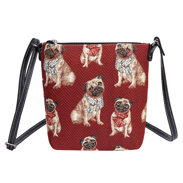 SLING-PUG | PUG DOG SLING BAG PURSE CROSSBODY