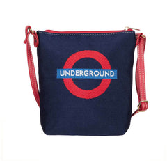 SLING-TFL-BL-ROUNDEL | TfL© Blue Roundel Sling Bag Purse Crossbody