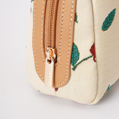 BEAUTY-CHERRY-CREAM | Cherry Cream Beauty Bag