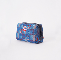 BEAUTY-TFL-PICCA-GAP | Beauty Bag TfL Piccadilly Moquette Mind The Gap