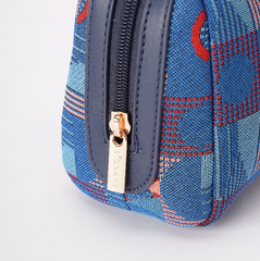 BEAUTY-TFL-PICCA-GAP | Beauty Bag TfL Piccadilly Moquette Mind The Gap
