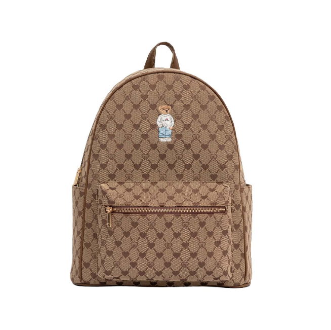 BIGPK-BLV-BEIGE | B-Loved Big Rucksack On Beige Monogram