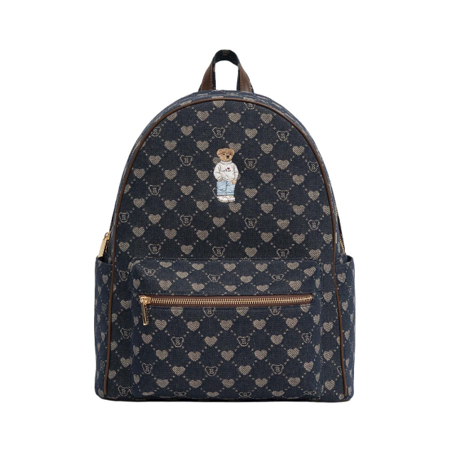 BIGPK-BLV-DENIM | B-Loved Denim Blue Big Rucksack