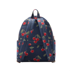 BIGPK-CHERRY-BLUE | Cherry Denim Blue Big Rucksack