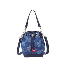 BUCK-TFL-PICCA-GAP | Bucket Handbag TfL Piccadilly Moquette Mind the Gap
