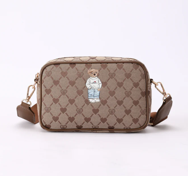 CAMERA-BLV-BEIGE | B-Loved Camera Crossbody Bag On Beige Monogram