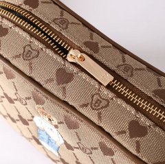 CAMERA-BLV-BEIGE | B-Loved Camera Crossbody Bag On Beige Monogram