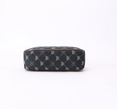 CAMERA-BLV-DENIM | B-Loved Camera Crossbody Bag On Blue Denim Monogram