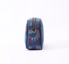 CAMERA-TFL-PICCA-GAP | Camera Crossbody Bag TfL Piccadilly Moquette Mind The Gap