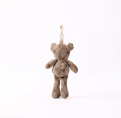 CHARM-BLV-BEIGE | B-Loved Bear Charm On Beige Monogram