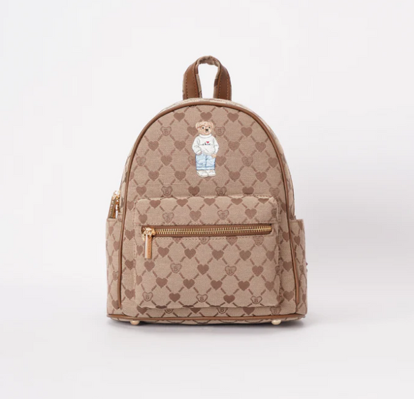 DAPK-BLV-BEIGE | B-Loved Small Rucksack On Beige Monogram