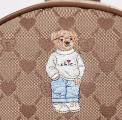 DAPK-BLV-BEIGE | B-Loved Small Rucksack On Beige Monogram