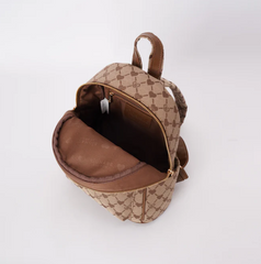DAPK-BLV-BEIGE | B-Loved Small Rucksack On Beige Monogram