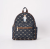 DAPK-BLV-DENIM | B-Loved Small Rucksack On Blue Denim Monogram