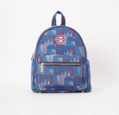 DAPK-TFL-PICCA-GAP | TfL Piccadilly Moquette Mind the Gap Small Rucksack