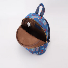DAPK-TFL-PICCA-GAP | TfL Piccadilly Moquette Mind the Gap Small Rucksack