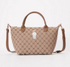 GRAB-BLV-BEIGE | B-Loved Grab Handbag On Beige Monogram