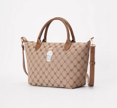 GRAB-BLV-BEIGE | B-Loved Grab Handbag On Beige Monogram